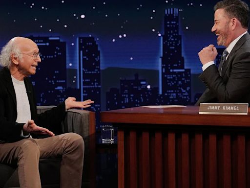 Larry David Admits He Used Best Friend Richard Lewis' Death as an Excuse to Skip Jimmy Kimmel Live! Appearance