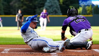 KC Royals involved in another controversial review vs. Rockies. This was the result