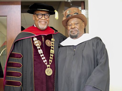 Funk and circumstance. Music icon George Clinton collects honorary degree at HBCU in SC