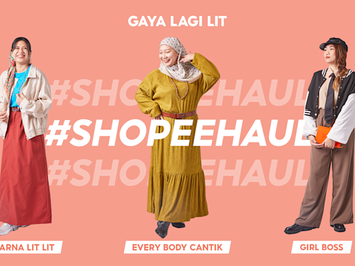 #ShopeeHaul Gaya Lagi Lit Delivers Modest Fashion for Every Malaysian Woman