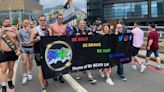 Pride parade makes its way through city