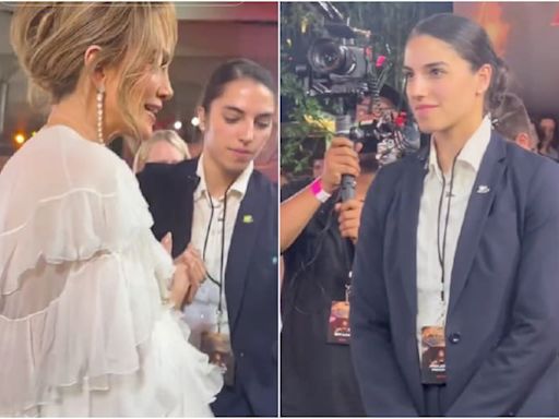 Quién es la guardaespaldas de Jennifer Lopez que se llevó todas las miradas en su visita a México