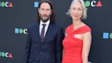 Keanu Reeves and artist girlfriend make rare public appearance on red carpet