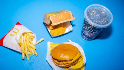 McDonald's sales are slumping because people can't afford fast-food