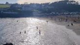 Swimmers ‘shrug’ after being told of foul brown liquid pumping into Cornwall beauty spot