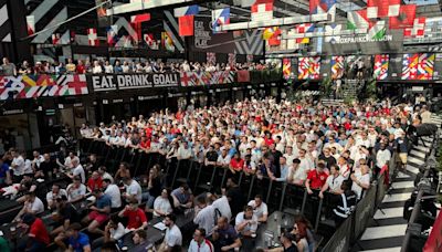 ‘I watched England’s Euro match against Denmark at Boxpark Croydon and as pints flew after our goal fans were convinced it's coming home'