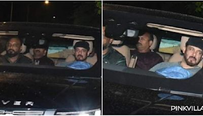 PICS: Salman Khan spotted in his casual bearded look as he visits clinic in swanky Range Rover