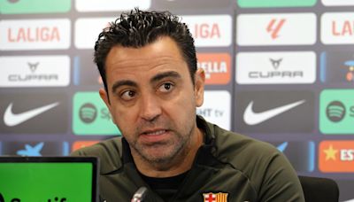 Xavi: "Sobre el futuro de Lewandowski decidiremos a final de temporada"