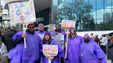 Los Angeles Unified School District workers strike for higher wages: 'You could make way more working at Costco or Panda Express'