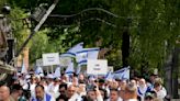 The yearly memorial march at the former death camp at Auschwitz overshadowed by the Israel-Hamas war