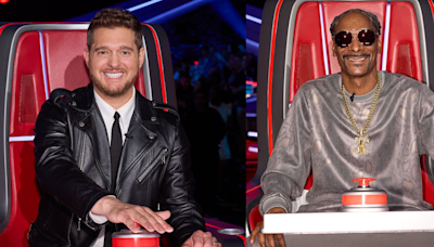 'The Voice' Coach Michael Bublé Reveals His Daughter's Adorable Connection to Snoop Dogg