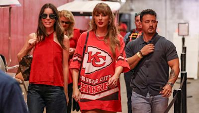 Taylor Swift Supports Travis Kelce At Chiefs Game After Kamala Harris Endorsement