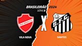 Vila Nova x Santos, AO VIVO, com a Voz do Esporte, às 18h30
