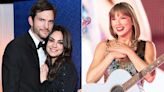 Ashton Kutcher and Mila Kunis Have a Cute 'Love Story' Moment at Taylor Swift’s Eras Tour with Their 2 Kids