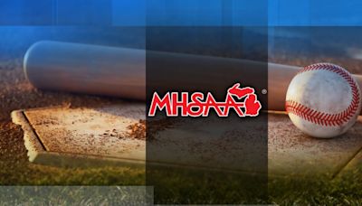 Michigan high school baseball regional semifinal scores and pairings