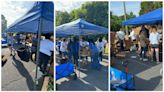 Walmart employees pack food for Grady patients