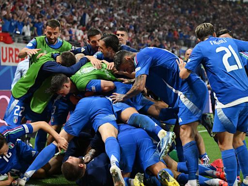 Euro 2024 - Croatia 1-1 Italy: Mattia Zaccagni cancels out Luka Modric's opener to set up last-16 tie with Switzerland