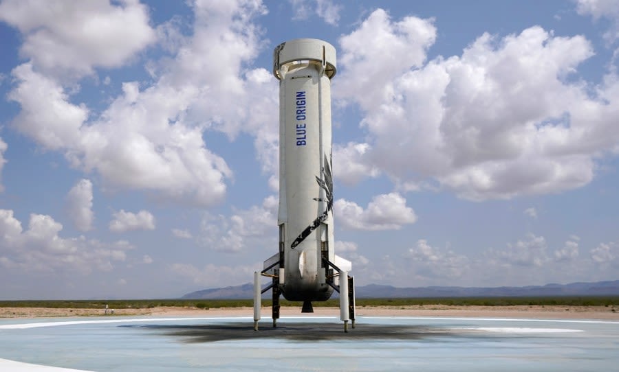 Bezos’s Blue Origin sends first crew to edge of space since 2022