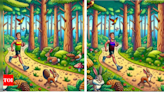 Optical Illusion: Do you have 20/20 vision to spot 5 differences? | - Times of India