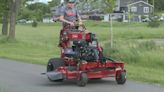 Make-A-Wish gifts lawnmower to River Falls boy