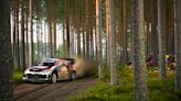 Rovanpera leads as wet WRC Rally Finland opener claims its victims