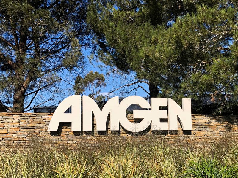 Amgen 'encouraged' by weight-loss drug interim data, shares jump