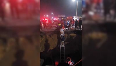 "Auxilio": duro relato de testigo en caída de puente en Barranquilla que dejó muertos