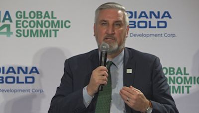 Holcomb stresses need for international trade ties at economic summit