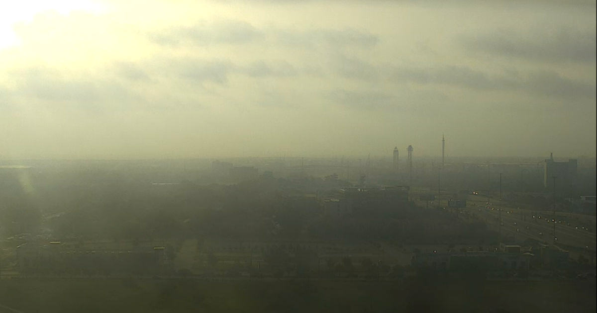 Saharan dust continues to linger over Dallas-Fort Worth, creating hazy skies