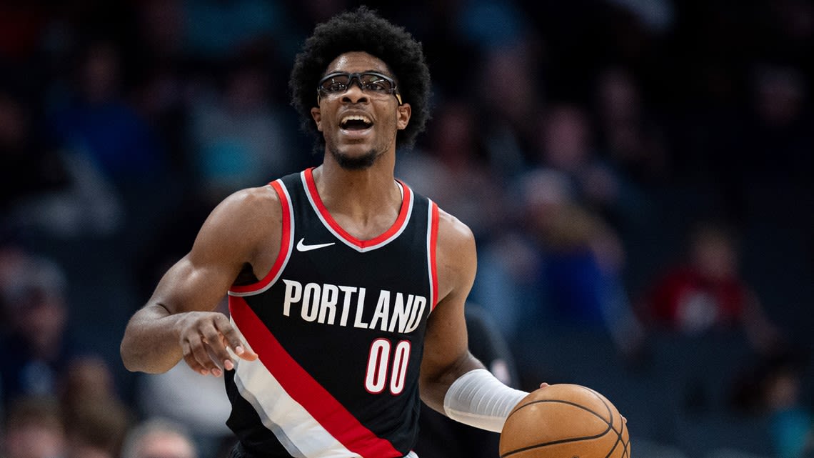 Portland Trail Blazers guard Scoot Henderson excluded from both NBA All-Rookie teams