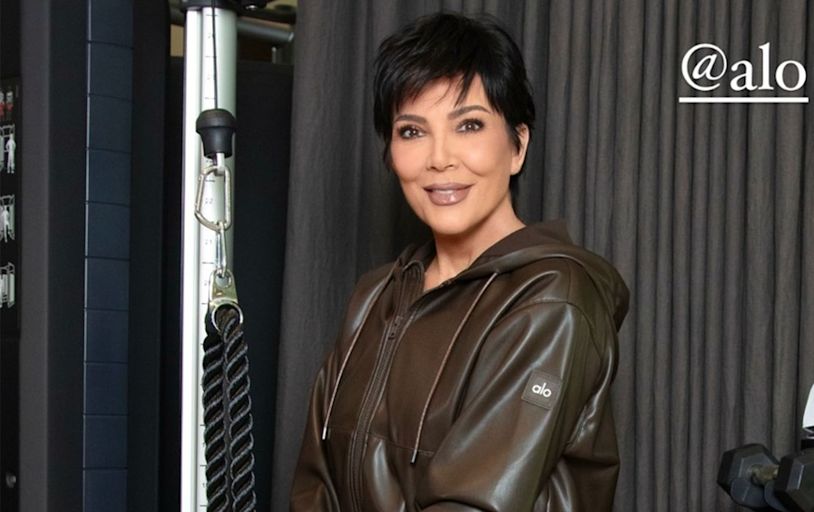 Kris Jenner displays shrinking frame as she hits the gym in skintight leggings