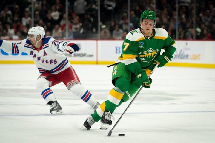 Wild's Faber among three finalists for top NHL rookie award