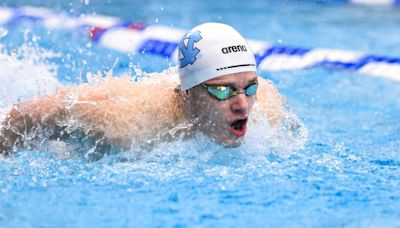 UNC swimmer Patrick Hussey makes first Olympic appearance for team Canada in 800 relay
