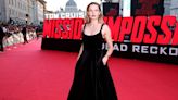 'Mission: Impossible' star Rebecca Ferguson lifted up her red-carpet dress to reveal the ultimate comfy hack: leggings