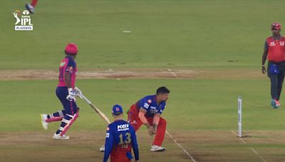 RR vs RCB, IPL 2024 Eliminator: Karn Sharma Misses Chance To Run Out Sanju Samson; Pic Goes Viral