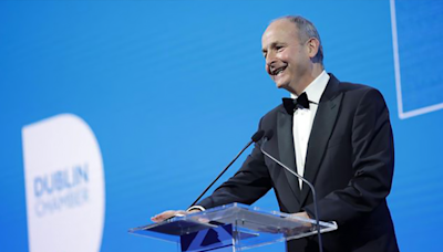 Tánaiste Micheál Martin speaks at Dublin Chamber of Commerce annual dinner and went out of his way to state his position