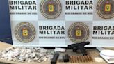 BM captura membros de organização criminosa e confisca grande quantidade de drogas e arma em Porto Alegre