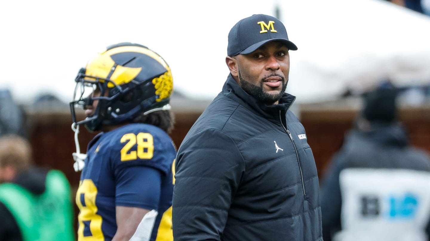 U-M's Sherrone Moore Near Bottom Of CBS Sports' Big Ten Coach Rankings