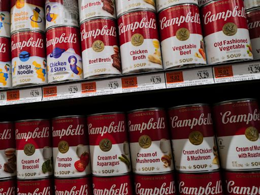 Campbell Soup Company planning to drop "soup" from its name