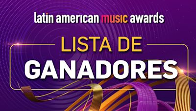 Latin American Music Awards 2024: Lista completa de artistas ganadores de las 27 categorías