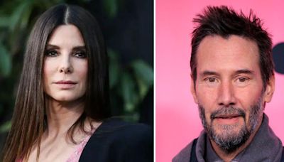 Sandra Bullock Reunites With 'Speed' Costar Keanu Reeves in Her First Red Carpet Appearance Since Boyfriend Bryan Randall...