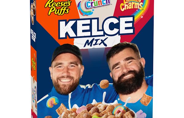 Travis and Jason Kelce team up with General Mills to create Kelce Mix Cereal: Here's what it is