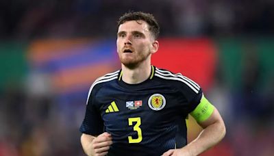 Liverpool's Andy Robertson expecting first Arne Slot phone call after Euro 2024 heartbreak