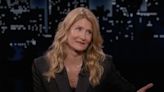 Laura Dern Got Fangirled By Swiftie For ‘Bejeweled’ While Literally Standing Next To ‘Jurassic Park’ Sign