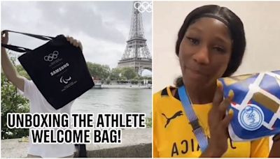 Olympian shares contents of the gift bag every athlete is given at Paris 2024