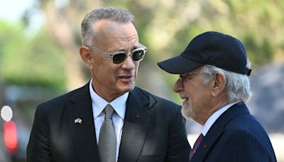 Tom Hanks and Steven Spielberg Attend D-Day Memorial Event for 80th Anniversary