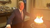 Joe Biden Jokes About Turning 81 with Fiery Cake: ‘You Run Out of Space for Candles!'