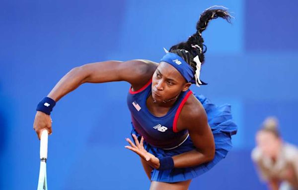 Coco Gauff triumphs in first round of women's singles at Paris Olympics