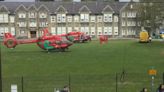 Wales school stabbing - latest: Teenage girl arrested and remains in custody as teachers and pupils attacked