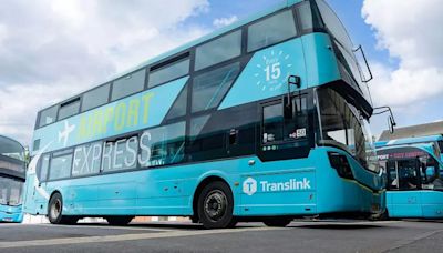 Translink announce extra bus services to Belfast International Airport for busy summer period